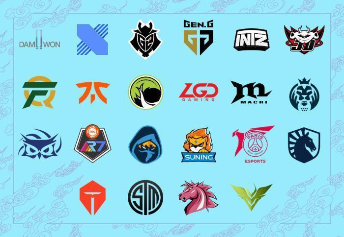 所有参赛队伍。图片来源:英雄联盟赛事官方 所有参赛队伍。图片来源:英雄联盟赛事官方