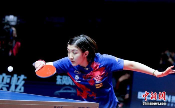 资料图为陈梦在比赛中。/p中新社记者 王中举 摄
