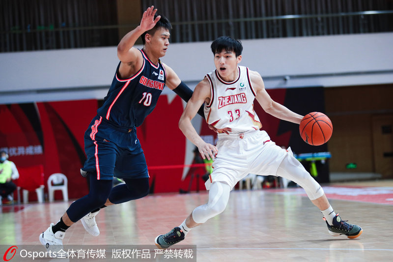 浙江队吴前单打赵睿