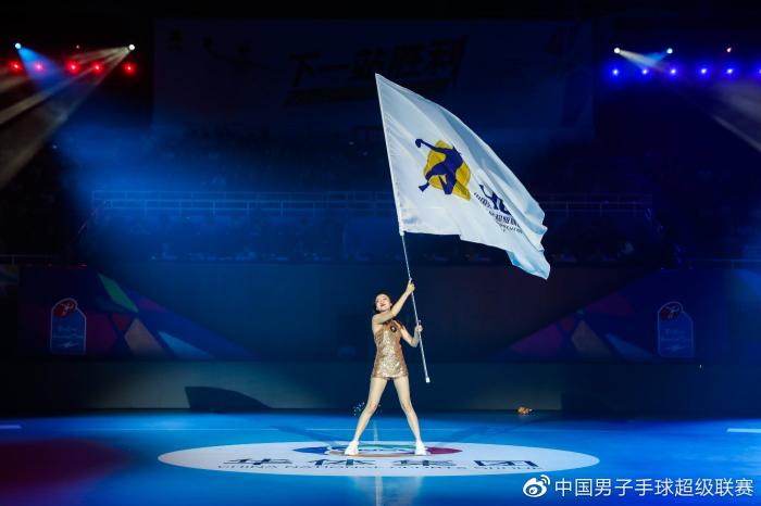 图片来源：中国男子手球超级联赛官方微博