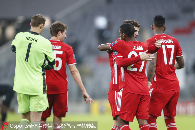 拜仁慕尼黑提前出线