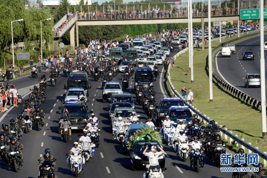 特写：送别马拉多纳