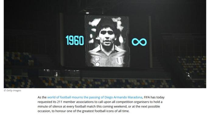 国际足联官网截图