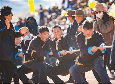 高原上的农民运动会
