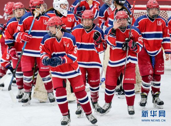 全国冰球锦标赛女子组：河北1-0胜北京获得第三名