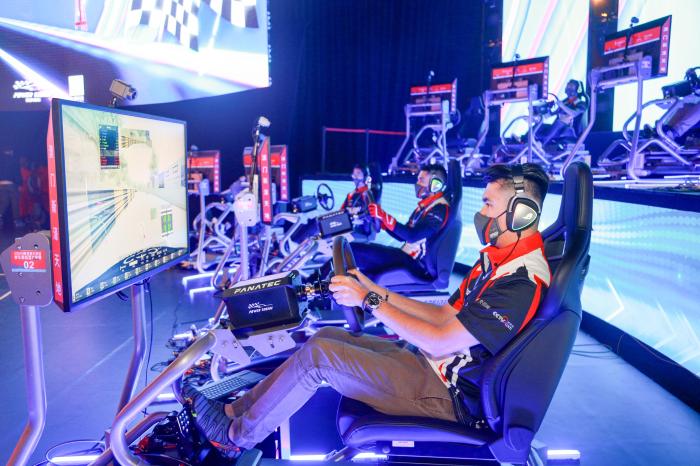 选手们正在比赛。主办方供图