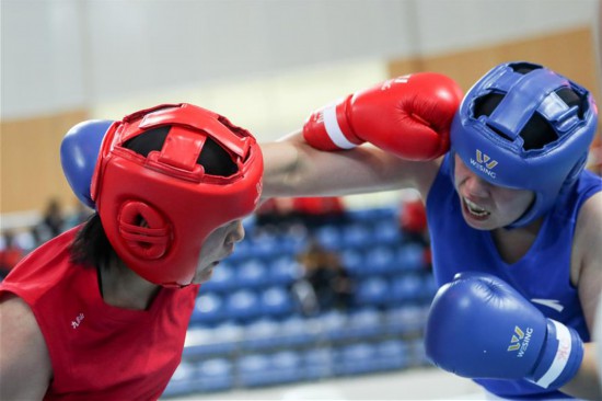（体育）（10）拳击——全国女子锦标赛在河北迁安落幕