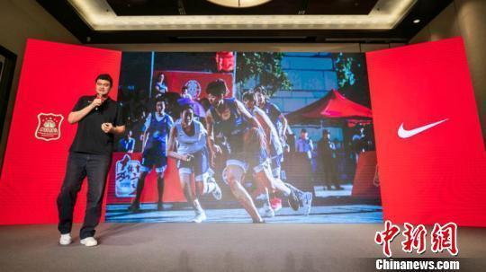 资料图：2019年中国三对三篮球联赛启动仪式