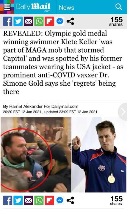 英国每日邮报截图。 英国每日邮报截图。