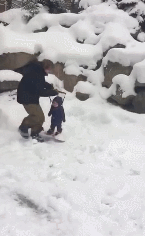 滑雪花式翻车现场看完笑到脱力！网友：带入感极强