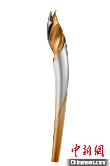 北京冬残奥会火炬左视图 北京冬奥组委供图 摄 北京冬残奥会火炬左视图 北京冬奥组委供图 摄