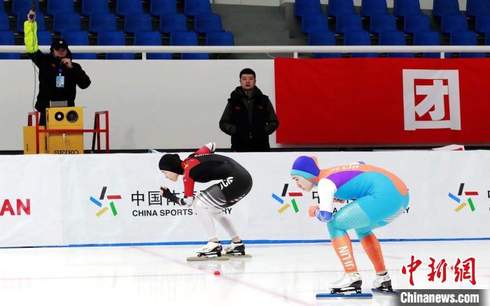 选手在比赛中。黑龙江省体育局供图