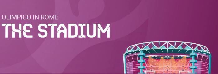 久负盛名的罗马奥林匹克体育场 截图来自于欧足联官网