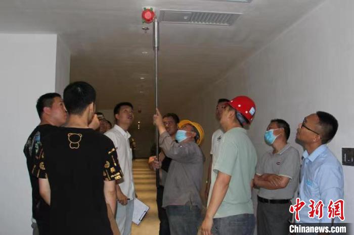 近日,北京冬奥会延庆赛区冬奥村完成“双验收”。 陈争 摄 近日,北京冬奥会延庆赛区冬奥村完成“双验收”。 陈争 摄