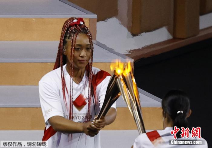 大坂直美成为东京奥运会开幕式最后一棒火炬手。